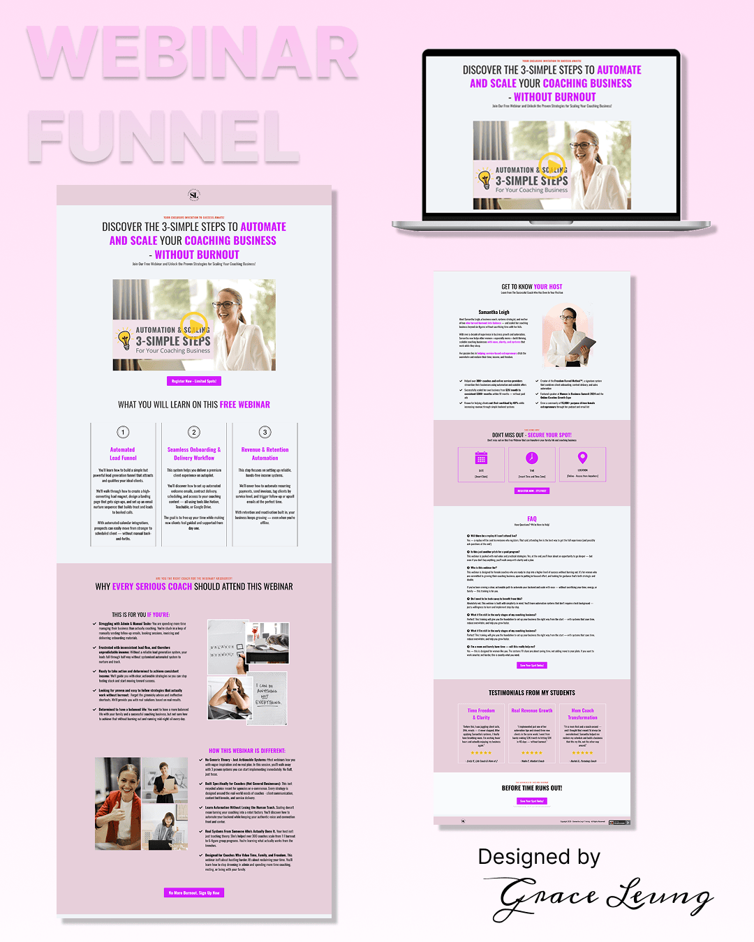 GL Funnel Studio |  Design and Build Gorgeous High-Converting Funnels for Coaches and Business Owners